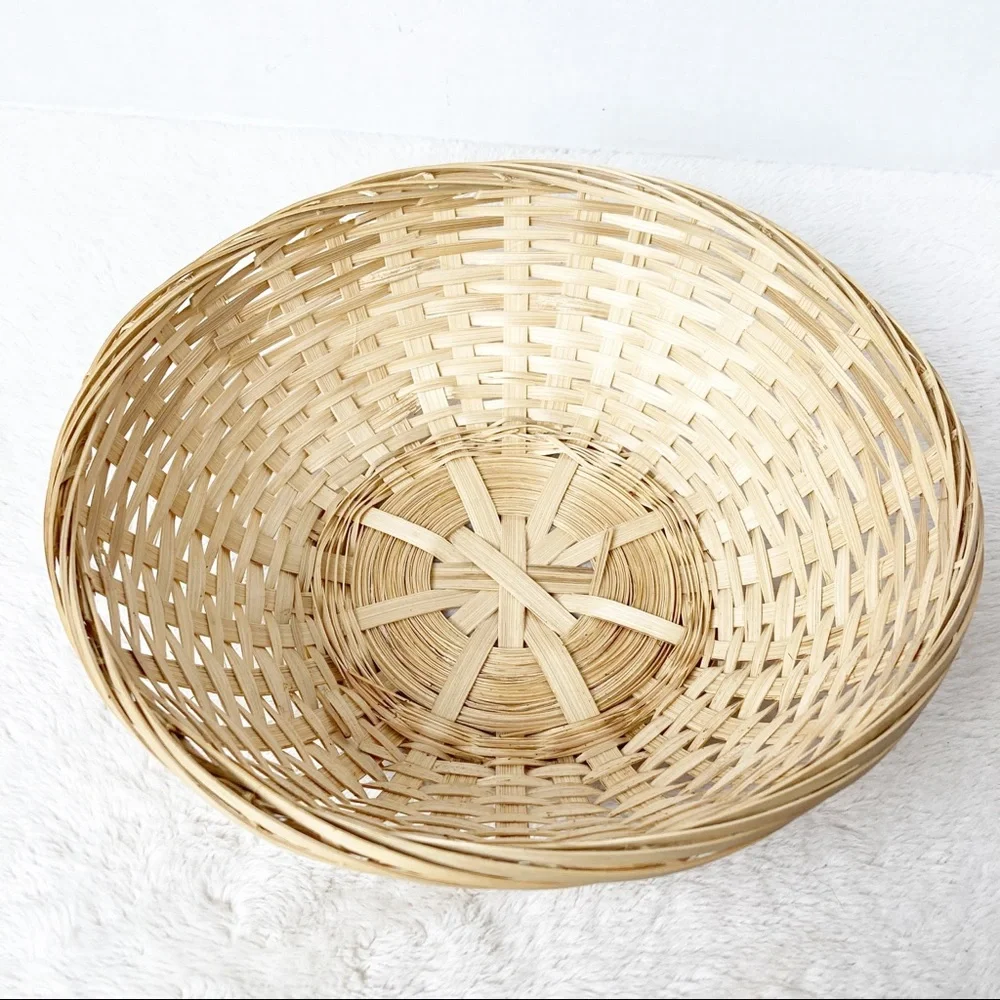 Round basket low short 8.5” diameter